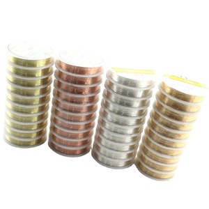 Filo Metallico Colorato 0,4mm per Decorazione Unghie, <span class=keywords><strong>Rame</strong></span>, Ottone, <span class=keywords><strong>Oro</strong></span>, <span class=keywords><strong>Argento</strong></span>, <span class=keywords><strong>Oro</strong></span> Rosa per Creazione Gioielli - Unghie e Collane - Product Image 5