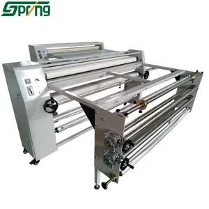 1800mm Roll to roll printing large format heat press electric temperature machine rotary calander roller heat transfer su