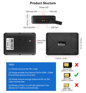 7800mAh sans fil 4G localisateur d'actifs TK915 <span class=keywords><strong>Google</strong></span> Map dispositif de suivi en temps réel voiture batterie magnétique puissance Gps Tracker 4G - Product Image 5