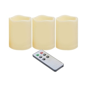 6 bougies LED à mèche mobile à piles avec télécommande pour la décoration de la maison et des fêtes - Product Image 1