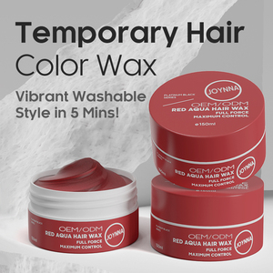 Joynna nhãn hiệu riêng người đàn ông phụ nữ tạo kiểu Sáp thành phần tự nhiên mạnh mẽ giữ tỏa sáng Aqua tạm thời màu tóc bom mát - Product Image 2