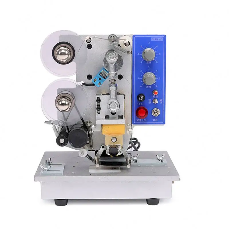 Máquina de impresión con fecha de caducidad, codificación de sello caliente/cinta