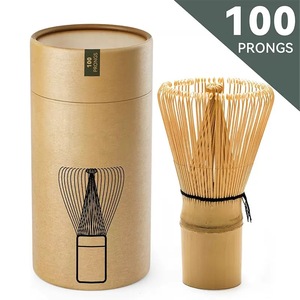 Fouet à matcha artisanal en bambou classique et durable, 100 brins, mélangeur à thé traditionnel Chasen pour la préparation du matcha - Product Image 2