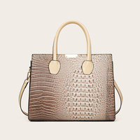Sacs à main de luxe pour femmes en similicuir crocodile, collection 2025 – Vente en gros à prix réduits