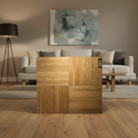 Parquet en bois de haute qualité, imperméable, robuste et durable, adapté à la pose dans les maisons et les salles d'étude