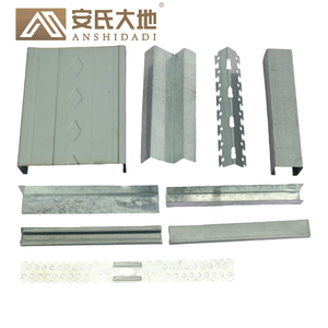 Thép mạ kẽm vách thạch cao Stud theo dõi ánh sáng đo kim loại khung kênh cho phân vùng <span class=keywords><strong>t</strong></span>ường hệ thống - Product Image 2