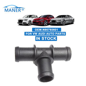 Conector de Manguera de Agua Refrigerante del Sistema de Refrigeración del Motor MANER N90760601 para Audi VW - Product Image 2