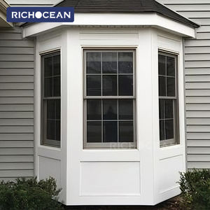 Fenêtres panoramiques en verre creux trempé de haute qualité RICHOCEAN, fenêtres convexes en aluminium avec fenêtre latérale - Product Image 5