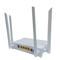 ONU XPON de Doble Banda WIFI 6, 4 Puertos Sopto 4 GE+1 POTS, WIFI 2.4G y 5G, Alta Compatibilidad con Otros OLTs, ONU GEPON