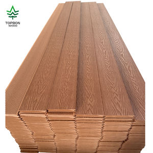 Revestimiento de Pared Exterior Moderno Impermeable de WPC, Panel de Pared Exterior de WPC Acanalado para Jardín - Product Image 6