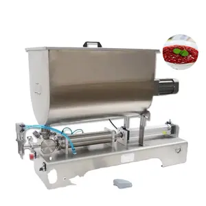 U type mixing and filling machine for 100-1000ml peanut butter P03