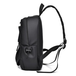 Men's Bag <b>Black</b> Film Small <b>Backpack</b> Casual Simple Men's <b>Backpack</b> European and American Trend Film Small <b>Backpack</b> - Product Image 2