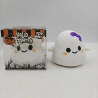 Jouet anti-stress en forme de fantôme d'Halloween, jouet sensoriel à presser pour enfants et adultes, personnalisable