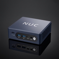 Mini PC NUC N100, 8G DDR4 3200Mhz, de Bolsillo, Doble Lan 12V, 4K Gaming, 128G USB, Varios Modelos Nuevos, Mini Ordenador con SSD