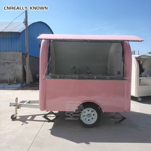 Remolque de Comida Móvil de Acero Inoxidable para Camiones OEM, Quiosco de Frutas, Bar al Aire Libre, Cocina Móvil, Remolque de Concesión de Alimentos para BBQ - Product Image 5