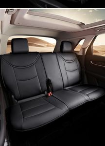 Housses de siège en cuir sur mesure à couverture intégrale pour <span class=keywords><strong>Cadillac</strong></span> XT5 / XT4 – Ensemble complet de protections de coussinets automobiles - Product Image 6