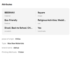 Pellets de cire d'abeille pure 100% naturelle, jaune et blanc, qualité alimentaire et cosmétique, en vrac - Product Image 6