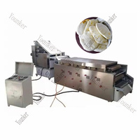 Línea de producción de máquina automática de pan de pita árabe Tortilla Industrial Roti Chapati Shawarma Máquina para hacer pan libanés