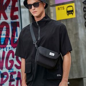 Casual Oxford Cloth Men's Single Shoulder <b>Bag</b> <b>Small</b> Square Crossbody Messenger <b>Bag</b> - Product Image 3