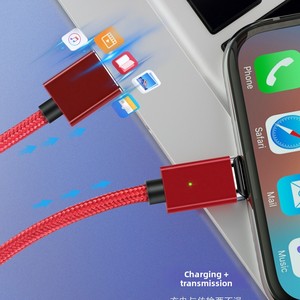 Cavo di Ricarica Magnetico 3-in-1 Intrecciato con Ricarica Rapida <span class=keywords><strong>e</strong></span> Trasferimento Dati per Telefoni Cellulari - Vendita all'Ingrosso - Product Image 5