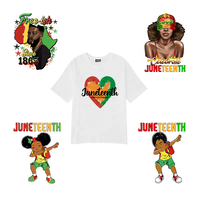 Nouvelle collection Juneenth : Transferts thermiques personnalisés les plus vendus – Haute qualité, imperméables, écologiques et durables pour T-shirts