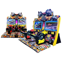 Simulateur de course de moto, machine d'arcade, écran LCD 42 pouces, fonctionnement à monnayeur, garantie 1 an, puissance 300W