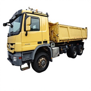 รถบรรทุก ACTROS 3346 MP3 6*6 สีเหลือง ปี 2012 รถดัมพ์ 6x4 รถบรรทุกหนัก สำหรับขนส่งสินค้า เครื่องยนต์ดีเซล เกียร์ธรรมดา - Product Image 1