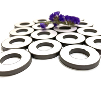 Cincin keramik piezoelektrik bahan Pzt zirkonate Timbal 10mm-60mm
