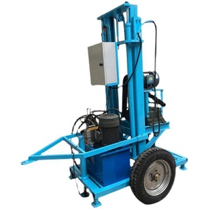 Ensemble complet d'équipement de forage de puits d'eau, machine de forage de puits portable à moteur diesel pour l'<span class=keywords><strong>Afrique</strong></span> - Product Image 1