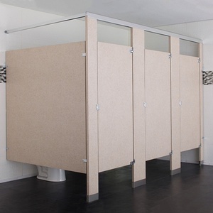 Thiết kế hiện đại thương mại công cộng nhà vệ sinh duy nhất/Nhiều side-by-side khách sạn nhà vệ sinh phân vùng thân thiện với môi cháy phòng tắm - Product Image 5