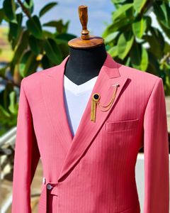 Cenne Des Graoom nouveau costume <span class=keywords><strong>homme</strong></span> Paisley <span class=keywords><strong>smoking</strong></span> pour mariage Double boutonnage châle velours revers veste 2 pièces avec ceinture - Product Image 6