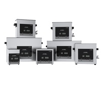 Pembersih Ultrasonik Gigi Elektrik 6L 40kHz Baja Tahan Karat Timer Digital 300W Pemanas Timer 1-99 Menit untuk Penahan Gigi