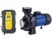 Pompe solaire de surface en acier inoxydable à haute efficacité pour l'agriculture, pompe de puits 2HP avec sortie de 3 pouces, haute pression, support OEM