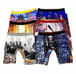 Calzoncillos Bóxer para Hombre, Estilos Variados, Transpirables, Ajustados, Sexys, para Playa - Product Image 1