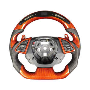Volant en Alcantara et fibre de carbone pour Chevrolet Camaro C7 C8 <span class=keywords><strong>Corvette</strong></span> C7 2011 2012 2014 2016 2017 - Product Image 3