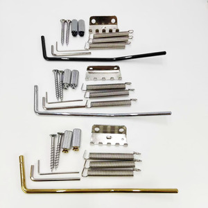 Kit de pont vibrato flottant à deux points Premium ST, petite selle de vibrato à double verrouillage et accessoires de guitare - Product Image 4