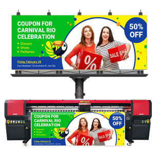 גבוהה מהירות 10ft 3.2m konica 512i/1024i גדול בפורמט ממס מדפסת מכונת דפוס להגמיש באנר ברזנט מדפסת - Product Image 3