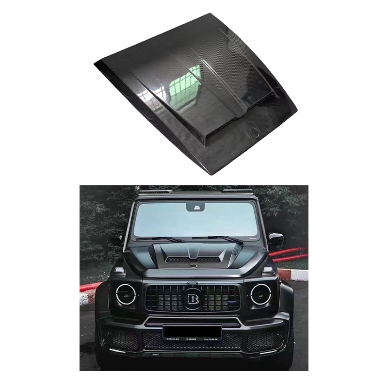 OEM Dry Carbon Fiber Front Engine