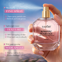 Parfum en Brume pour Femme 50ml Marque Blanche Jardin Romantique Liquide 24H Longue Durée Parfum Floral Rafraîchissant Usage Quotidien OEM