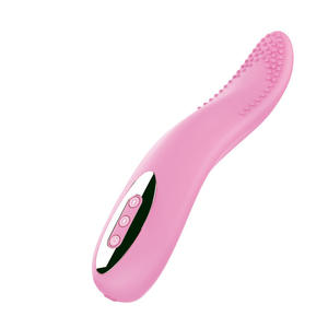 Caja personalizada <span class=keywords><strong>gratis</strong></span>-proveedor Chino fuerte vibración orgasmo silicona rotación giratoria lengua de silicona juguete sexual vibrador - Product Image 3