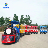 Prix d'usine Offre Spéciale aire de jeux pour enfants parc d'attractions Trackless Train Train électrique à vendre