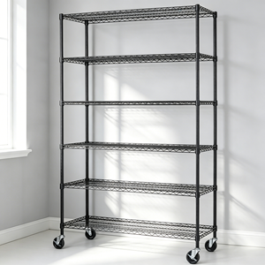 Factory NSF Steel Wire Display Racks Adjustable Wire Rack Shelving Unit - Product Image 1