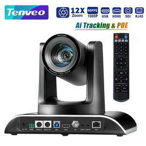 Cámara de conferencia profesional PTZ con zoom óptico 12x 1080p USB 3,0/HDMI/RJ45/SDI para iglesia/educación - Product Image 2