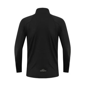 Usine de vêtements personnalisés en cours d'exécution vierge Football Basketball Sports Joggers Training Wear Jersey Zipper Long Sleeves T Shirts - Product Image 6