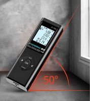 Télémètre laser noir 40M capteur de distance laser mètre mesure de haute précision télémètre portable portable