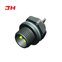 Conector de Cableado M12 M15 M16 IP67 para Iluminación Subterránea LED, Conector de Cable para Instalación en Panel, Macho y Hembra
