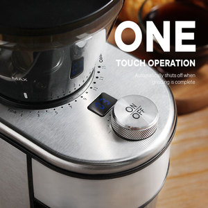 Smerigliatrice di fagioli con varia <span class=keywords><strong>macinare</strong></span> le impostazioni 100g di capacità automatica bava di <span class=keywords><strong>caffè</strong></span> per la stampa francese <span class=keywords><strong>caffè</strong></span> a goccia - Product Image 5