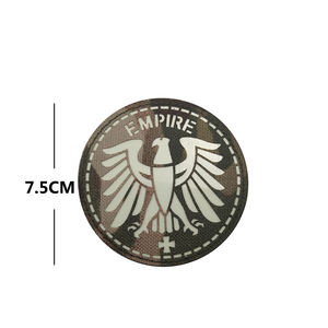 Гербовый гербовый флаг Германия орел светится в темноте аппликация с тактикой крюка светящиеся патчи - Product Image 5