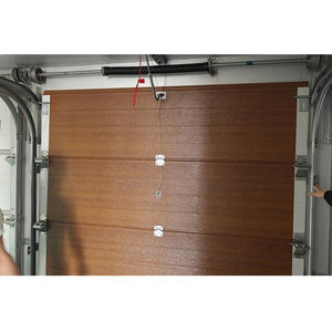 Porte <span class=keywords><strong>de</strong></span> <span class=keywords><strong>garage</strong></span> sectionnelle à panneau roulant électrique moderne Offre Spéciale - Product Image 1