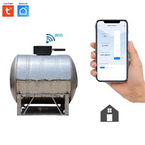 TLC2502 Tuya-fähiger Intelligenter Tanksensor WiFi Ultraschall-Füllstandsmesser für Wasser-, Öl-, Flüssigkeits- und Feststoffbehälter-Überwachung mit Hoch-Niedrig-Alarm - Product Image 3